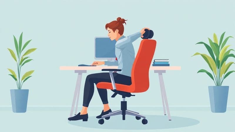 办公室隐形健身:坐着也能燃烧卡路里的 5 个小通过